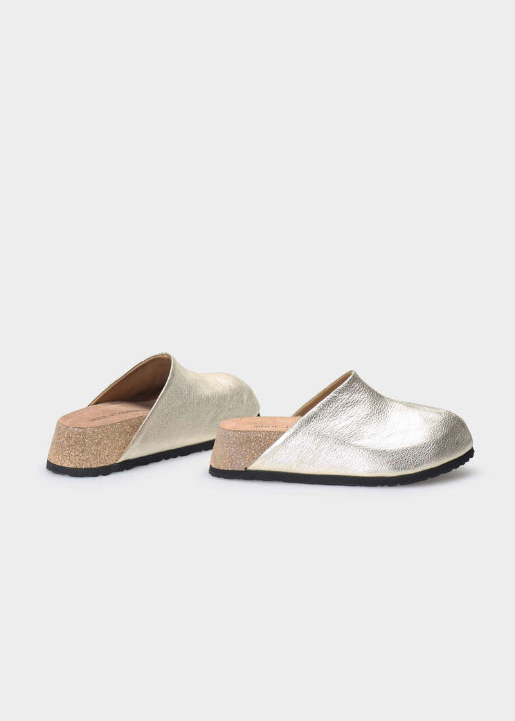 ELVIRA 004 PLATINO SANDAL IN BOGOTA LEATHER