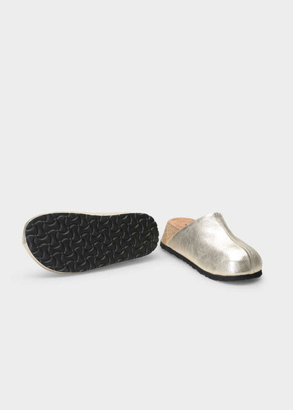 ELVIRA 004 PLATINO SANDAL IN BOGOTA LEATHER