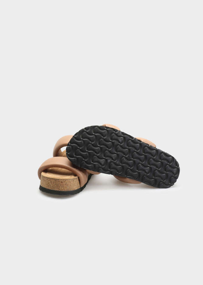 ELVIRA 002 NATURAL TAN SANDAL IN TROPEZ LEATHER