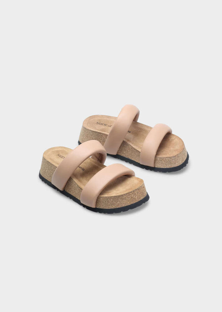 ELVIRA 002 NATURAL TAN SANDAL IN TROPEZ LEATHER