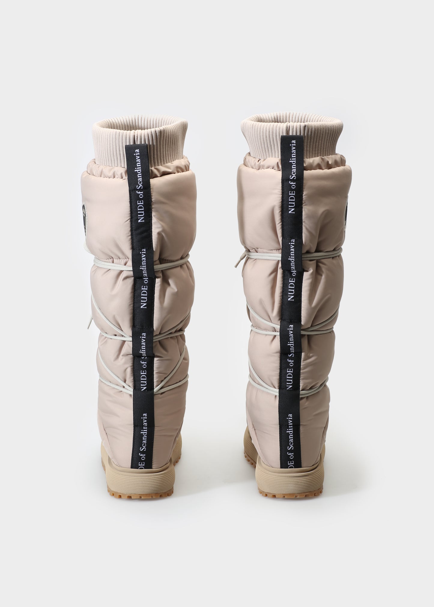 FILIPPA 002 BEIGE KNEE BOOT IN TECH