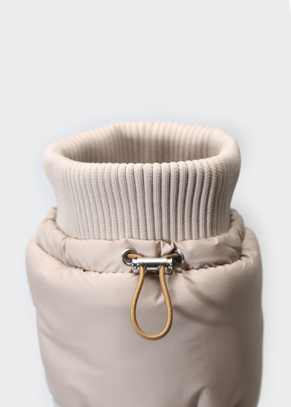 FILIPPA 002 BEIGE KNEE BOOT IN TECH
