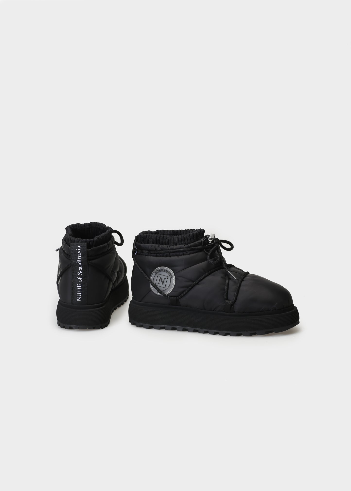 FILIPPA 001 NERO BOOT IN TECH MATERIAL