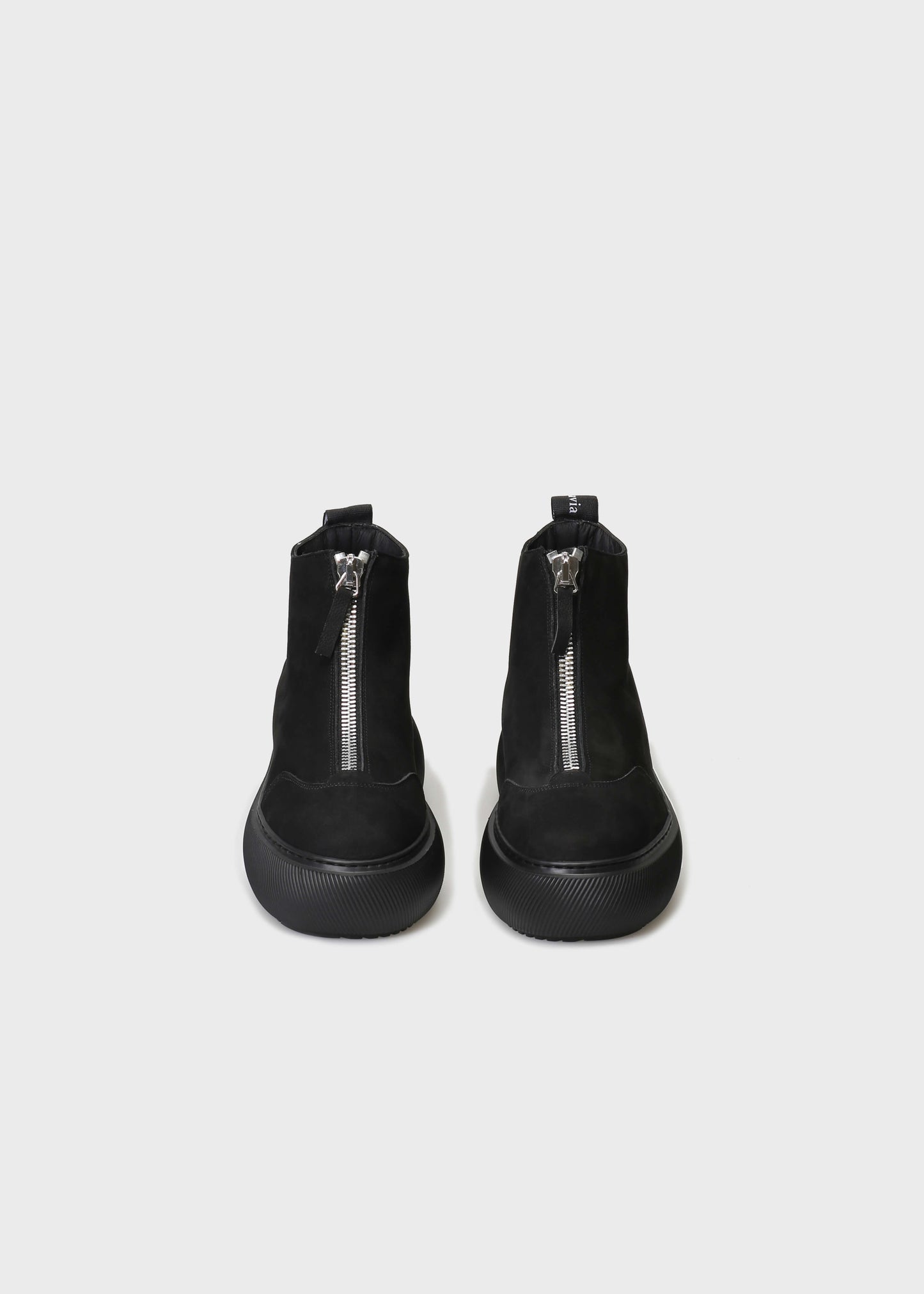 HEDDA 020 NERO SNEAKERS IN NABUK IDRO LEATHER