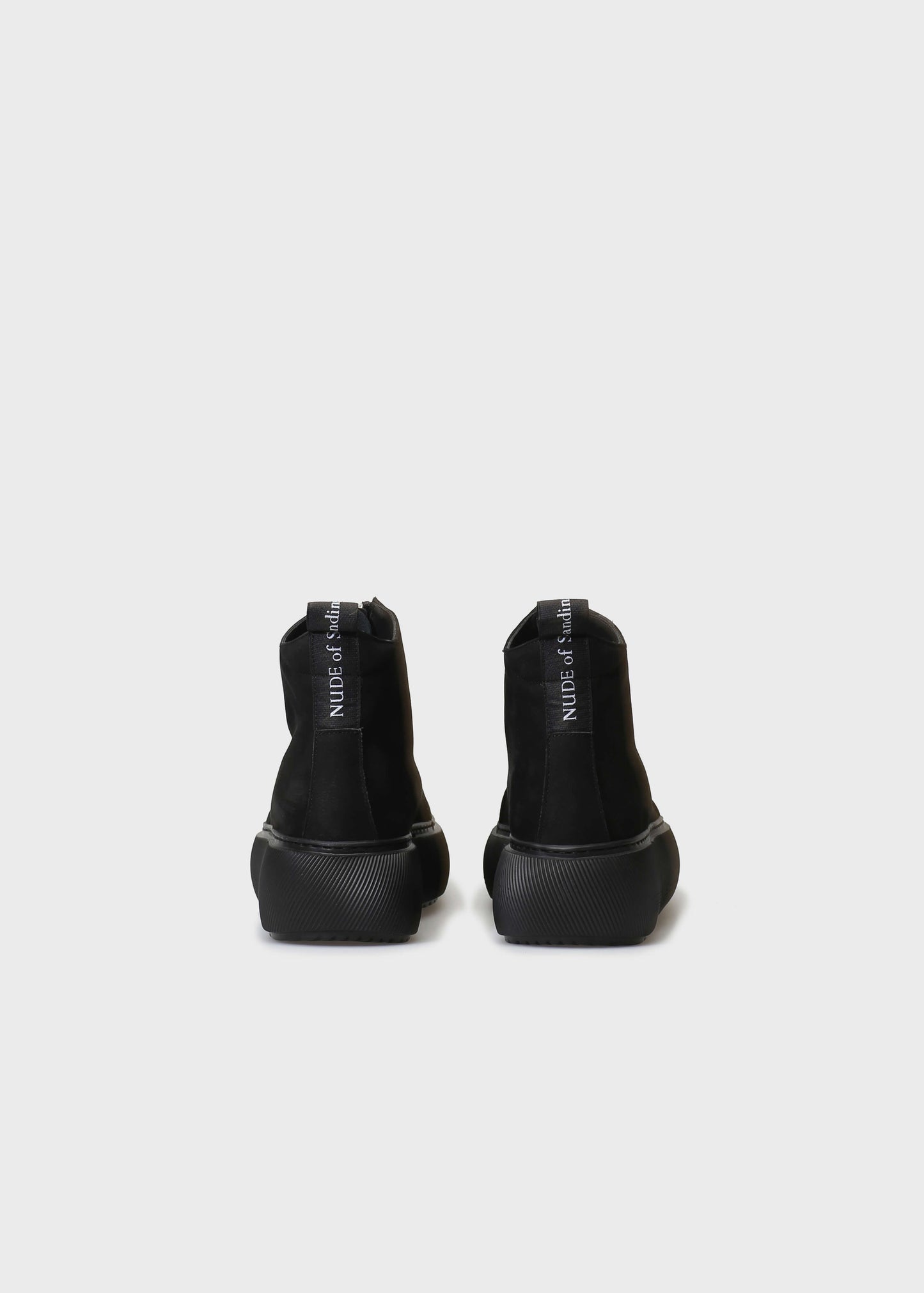 HEDDA 020 NERO SNEAKERS IN NABUK IDRO LEATHER