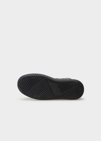 HEDDA 002 NERO BOOTS IN CAPRICORNO LEATHER