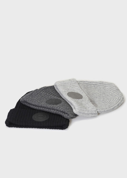 HUVA 002 DARK GREY BEANIE
