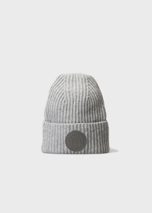 HUVA 002 LIGHT GREY BEANIE