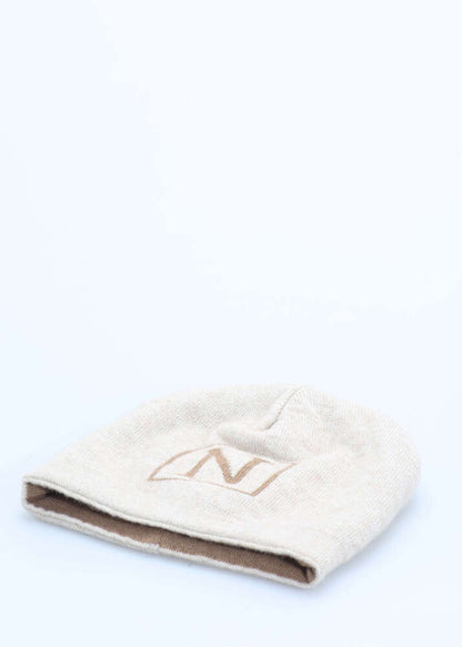 JAMI CASHMERE BEIGE/PANNA BEANIE