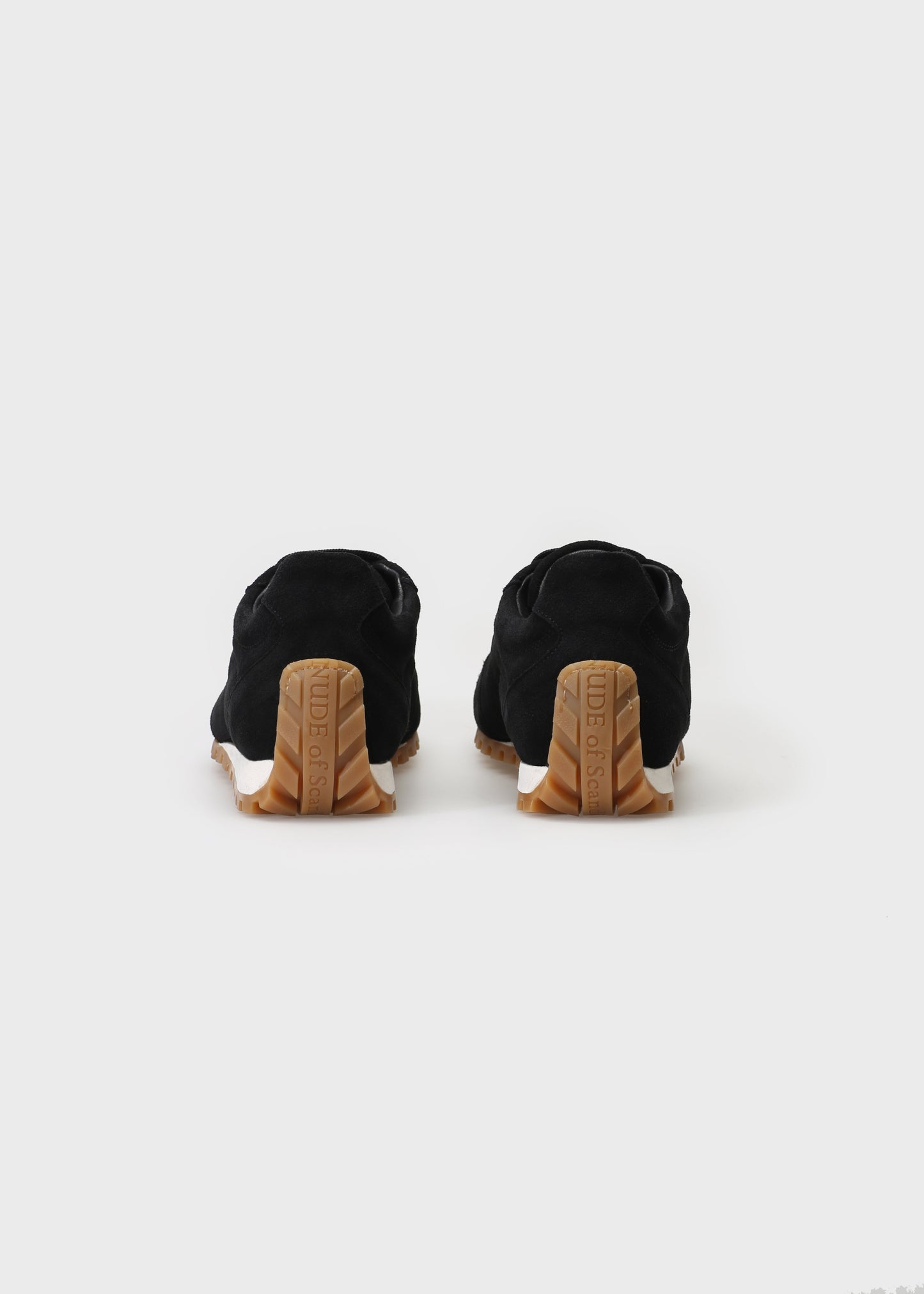 JENNY 001 NERO SNEAKER IN VELOUR LEATHER