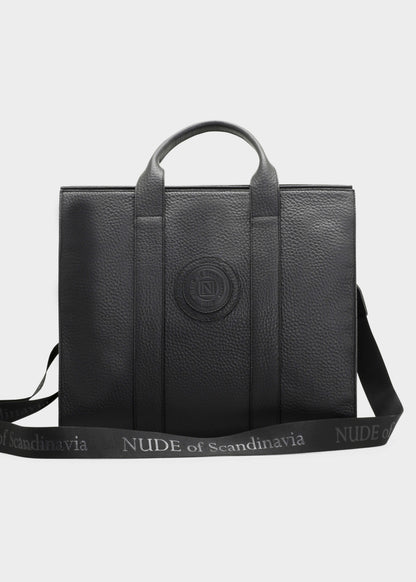NEW HOUSTON NERO BAG IN TAURUS LEATHER