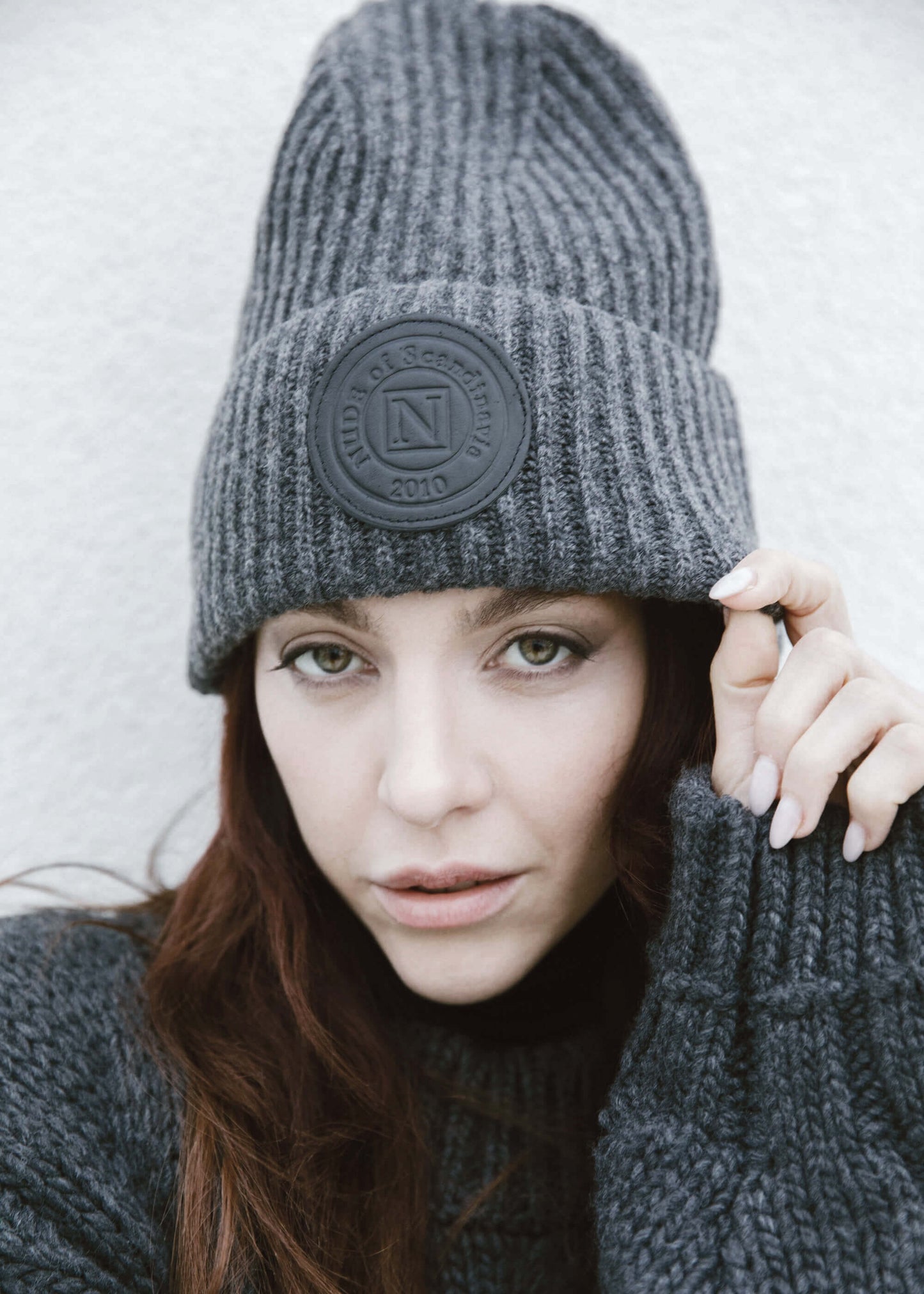HUVA 002 DARK GREY BEANIE