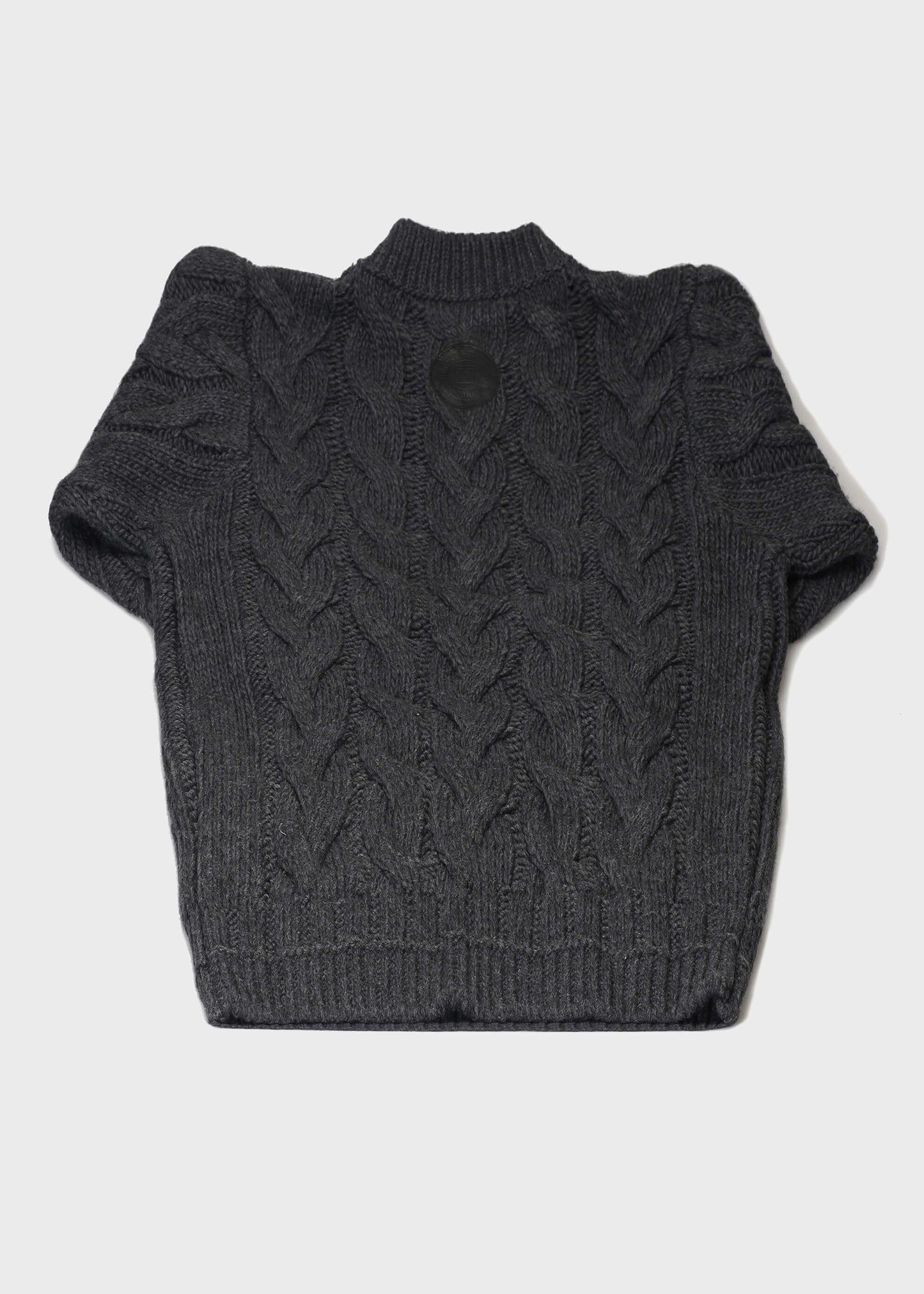 STICKAT 001 ANTRACITE KNITTED SWEATER