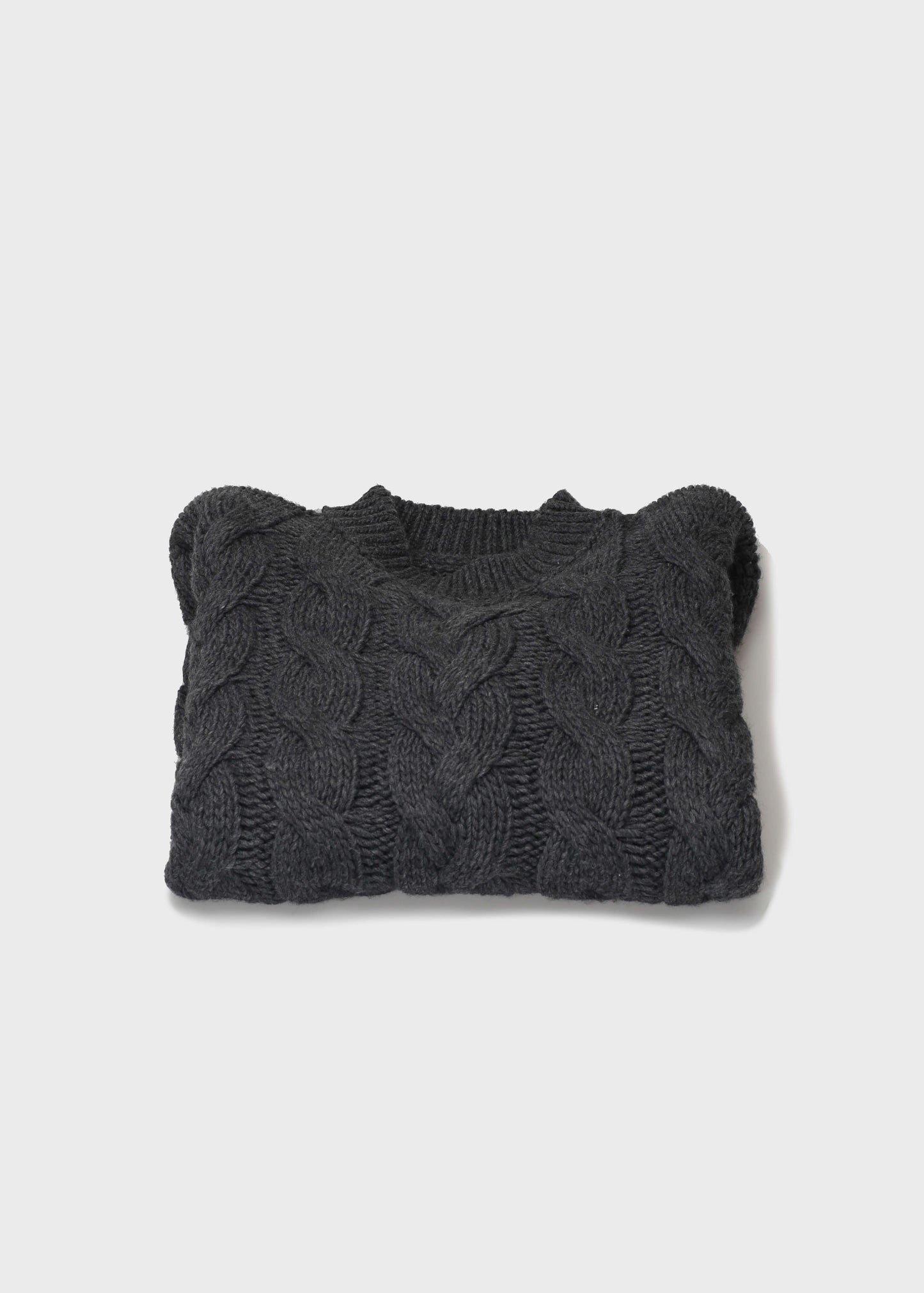 STICKAT 001 ANTRACITE KNITTED SWEATER