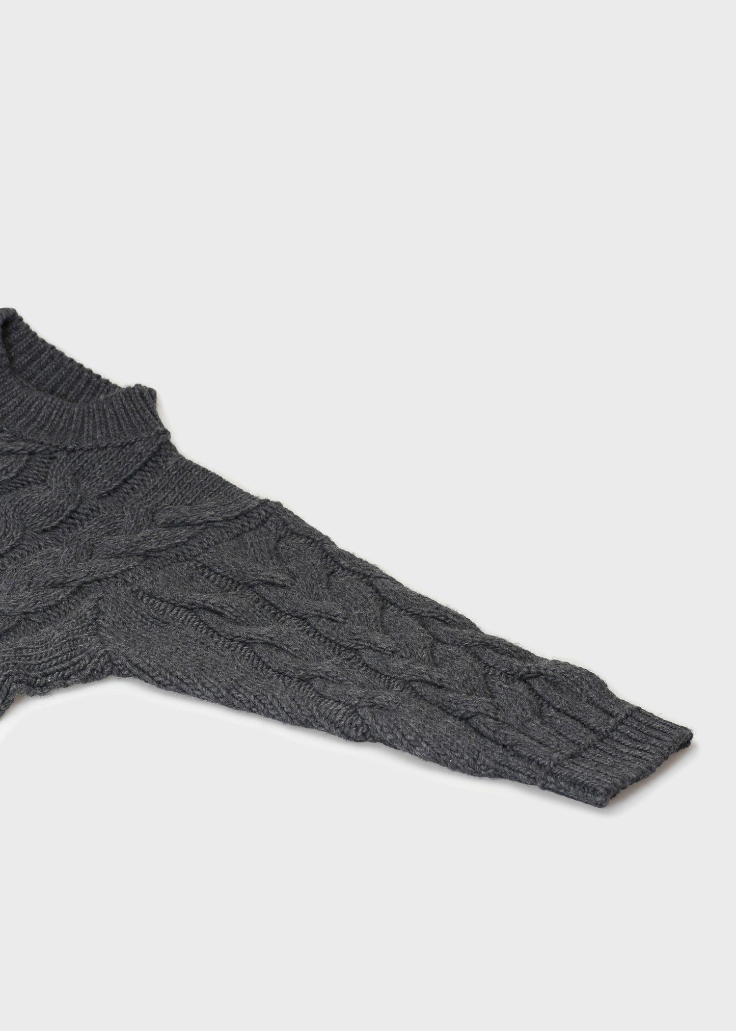 STICKAT 001 ANTRACITE KNITTED SWEATER