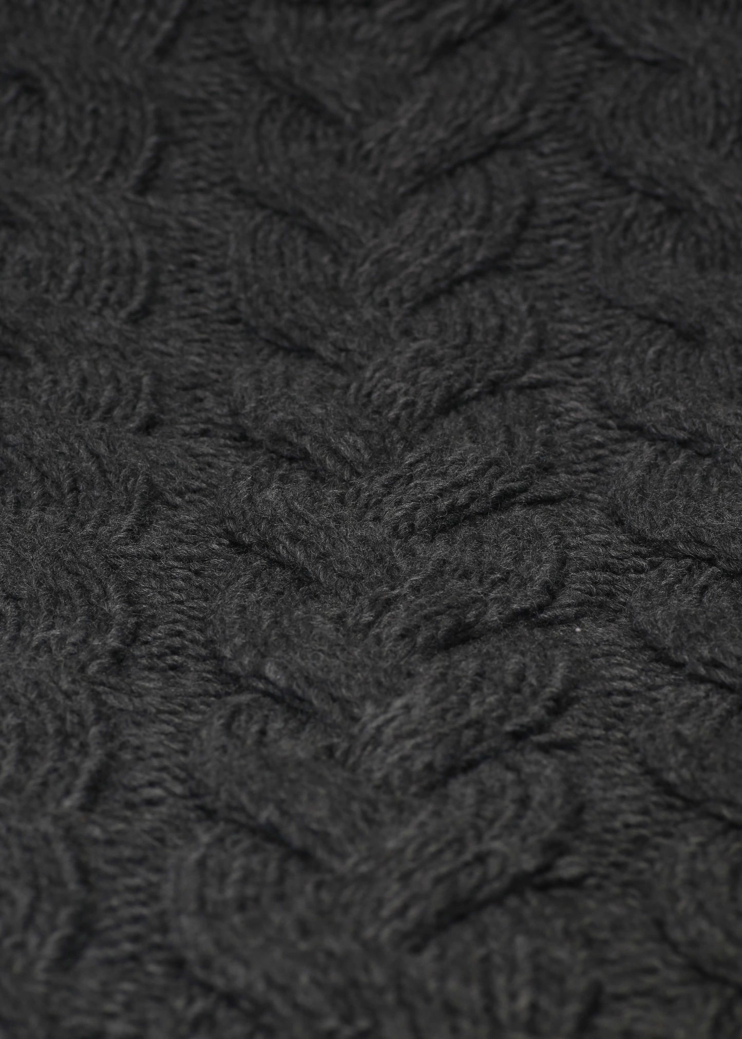 STICKAT 001 ANTRACITE KNITTED SWEATER