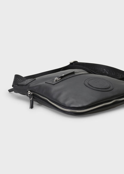 STREET NERO BAG IN CAPRICORNO LEATHER