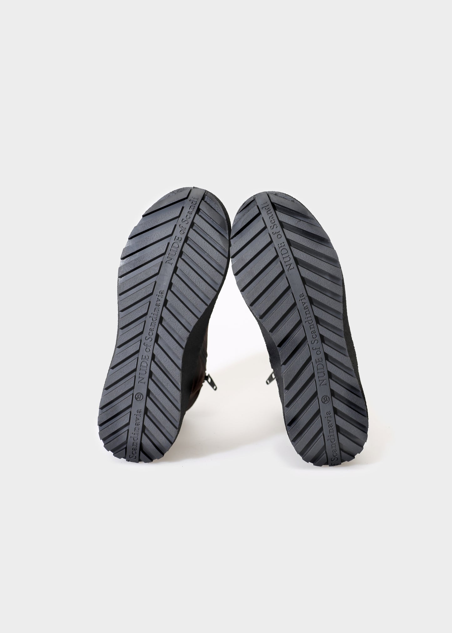 WINTER 002LN T.MORO BOOT IN VELOUR IDRO LEATHER - BLACK SOLE