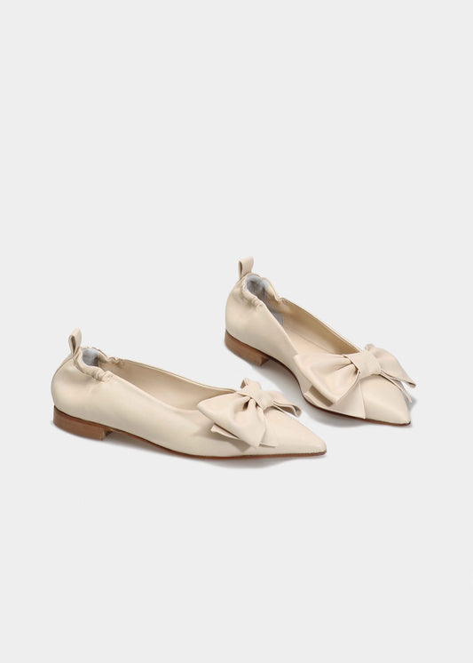 ZOE 005 CRUDO BALLERINA IN TROPEZ LEATHER