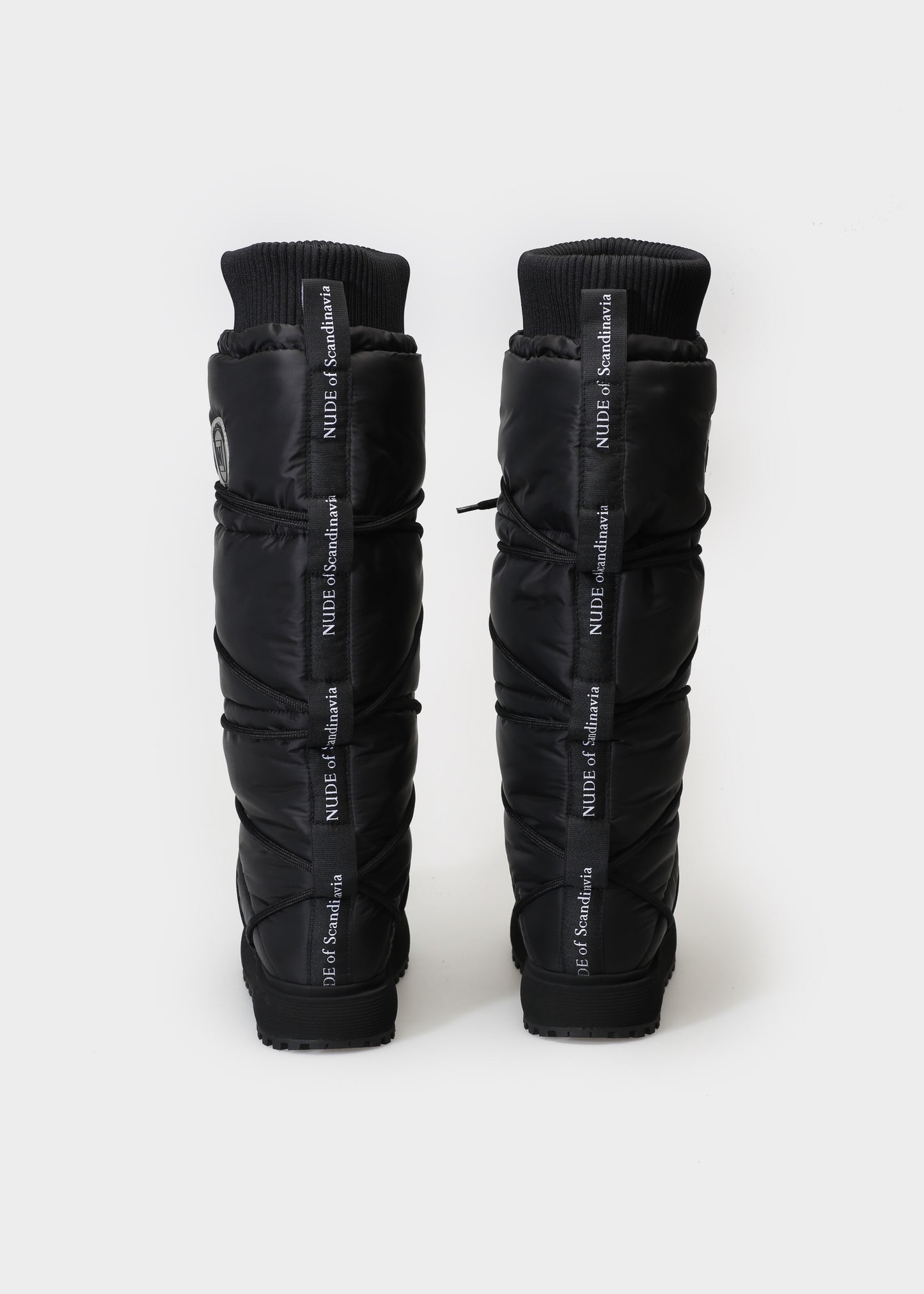 FILIPPA 002 BLACK KNEE BOOT IN TECH